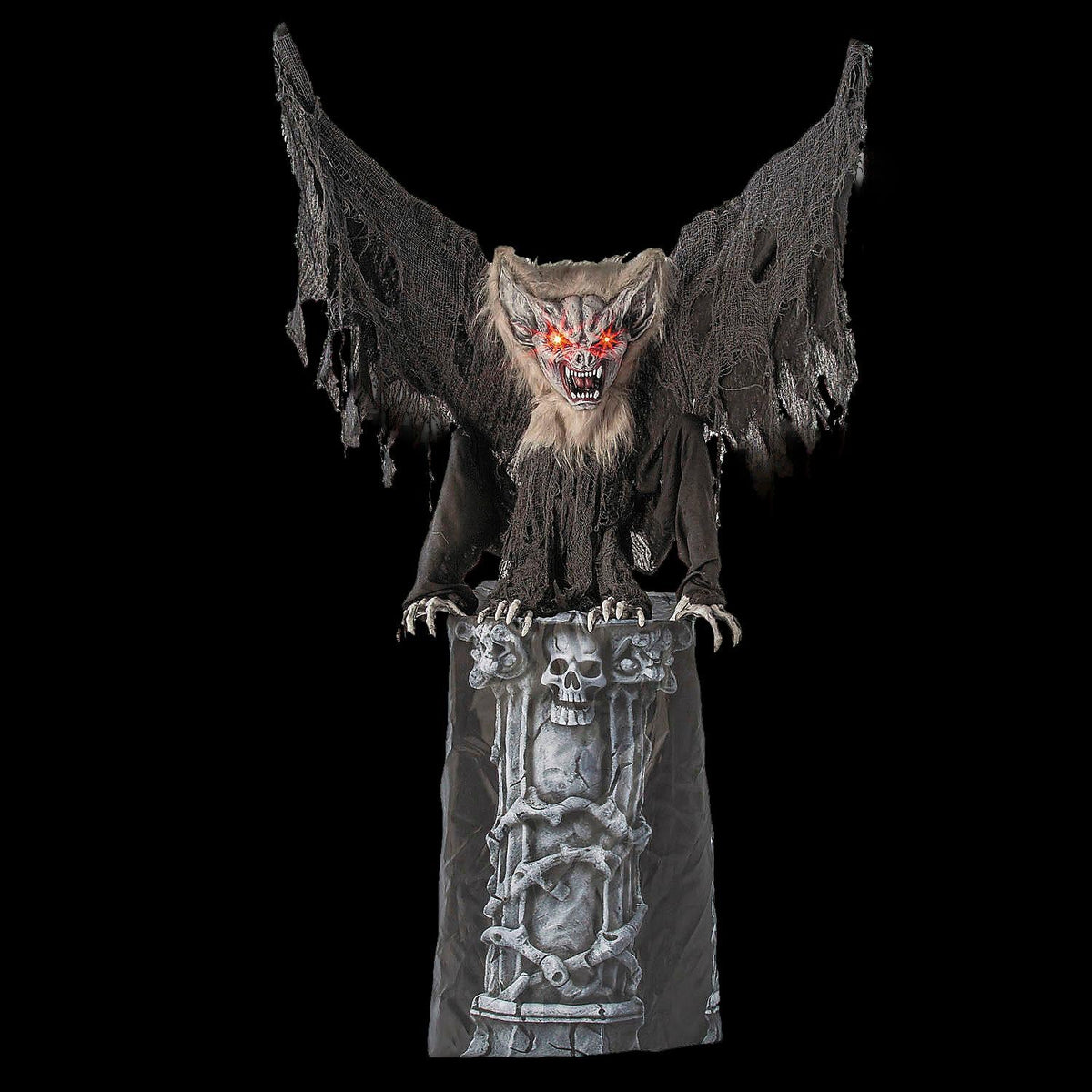 NEW FOR 2025 Light-Up Gargoyle Animatronic Decoration