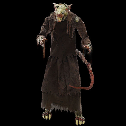  60" Mangey Rat Animatronic Decoration
