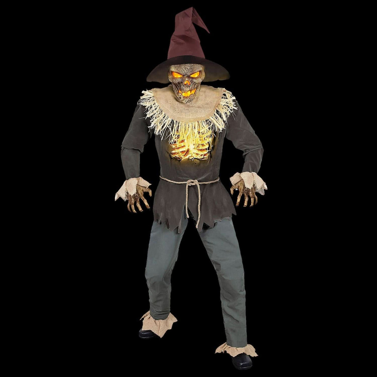  8 1/2 Ft. Animated Scarecrow Animatronic Decoration