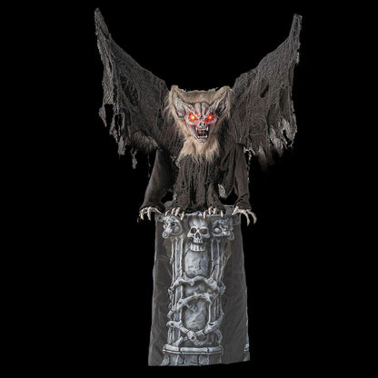  NEW FOR 2025 Light-Up Gargoyle Animatronic Decoration