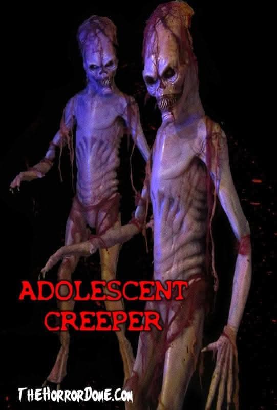 "Adolescent Creeper Alien" Professional Sci-Fi Prop