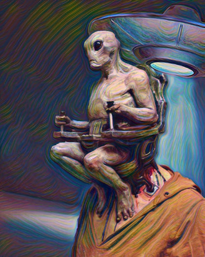  Alien Mind Control Poster
