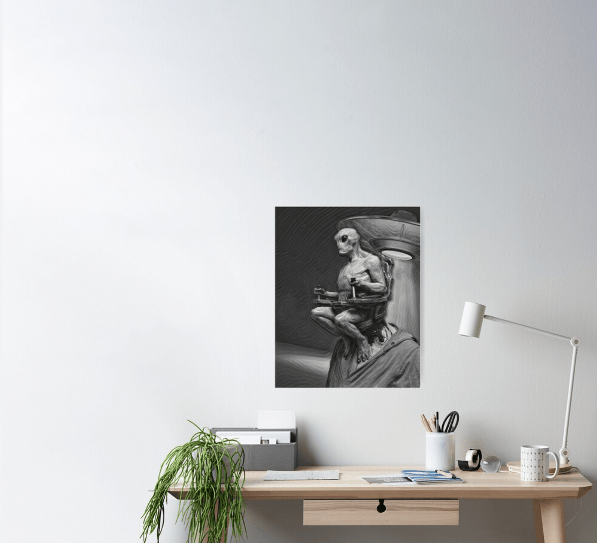  Alien Mind Control Poster