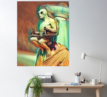  Alien Mind Control Poster