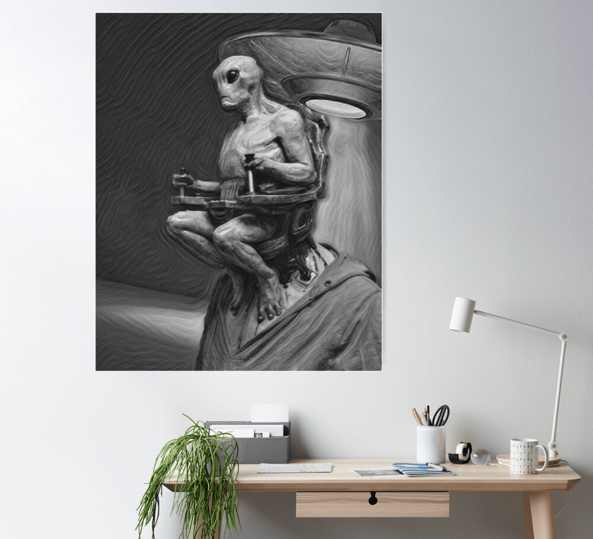  Alien Mind Control Poster