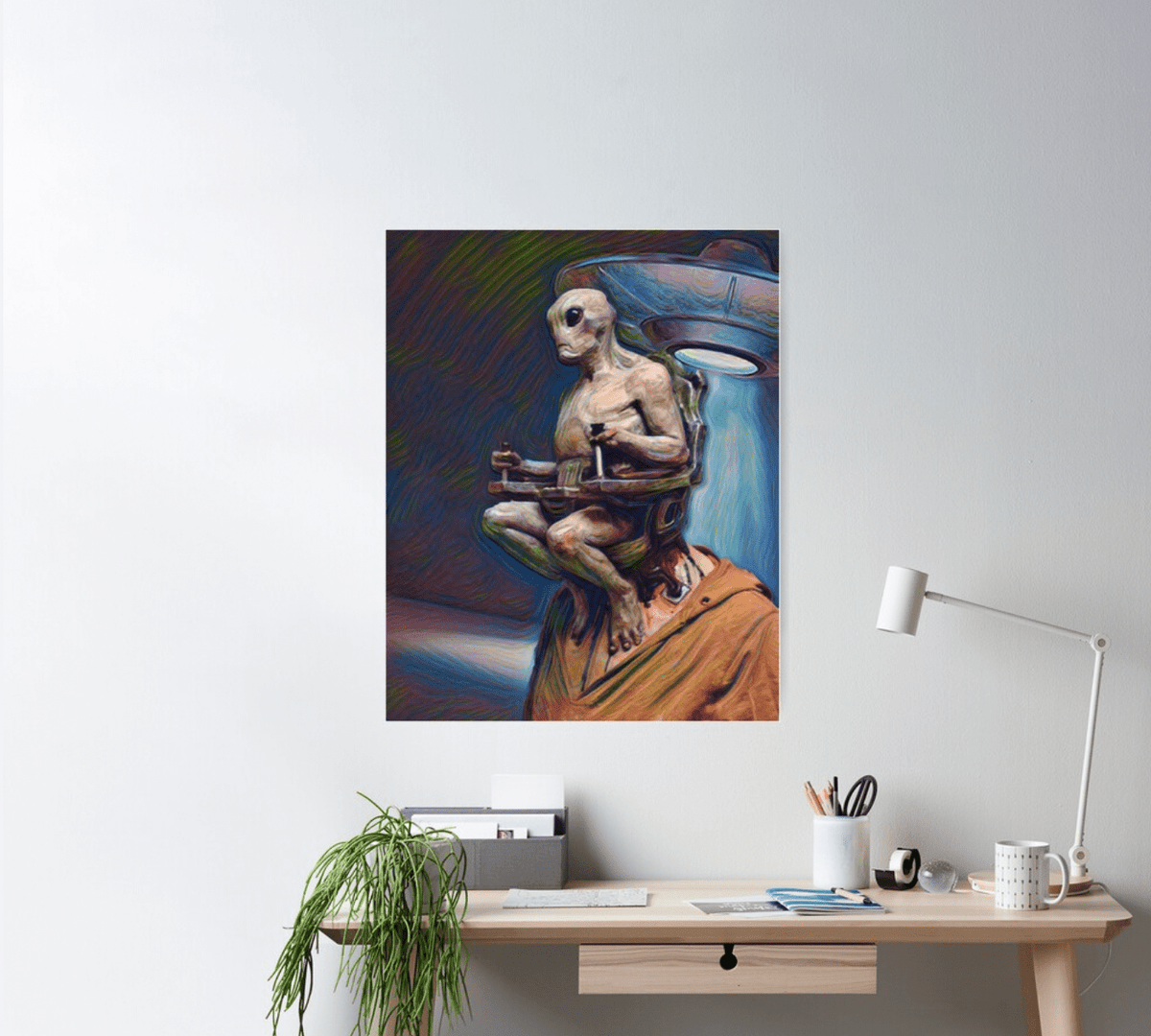  Alien Mind Control Poster