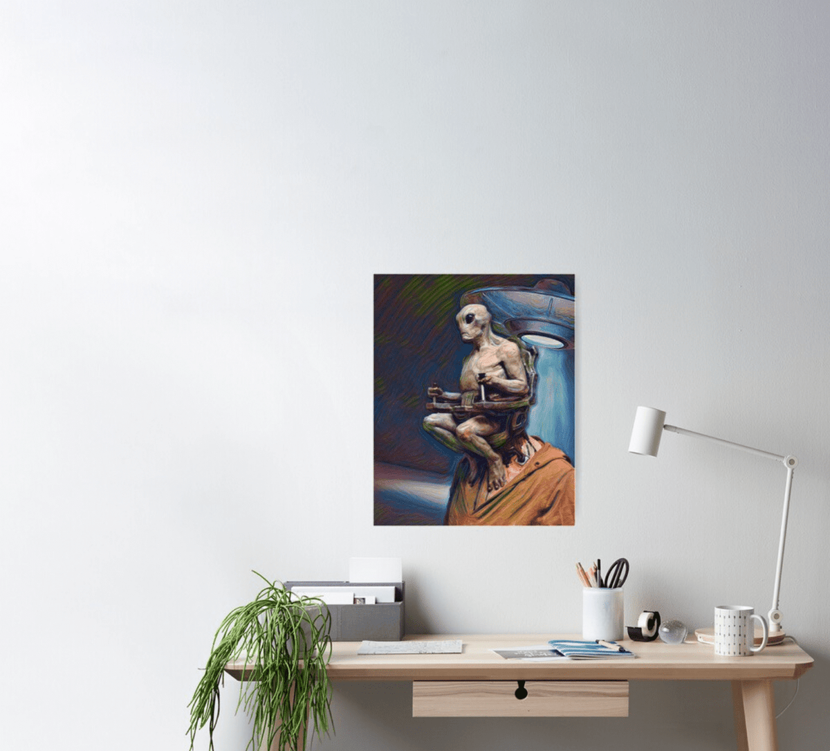  Alien Mind Control Poster