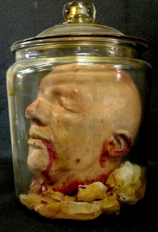  "Anatomy Gore Jar - Joe's Severed Head" Halloween Prop