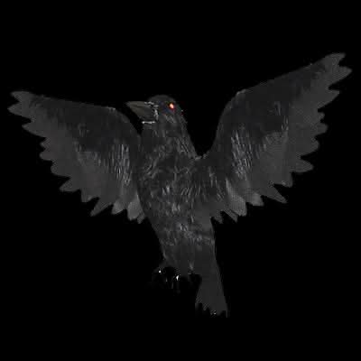  Animated Crow Halloween Prop