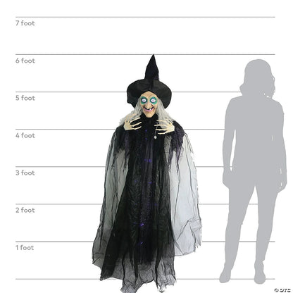  Animated Hanging Witch Halloween Decoration