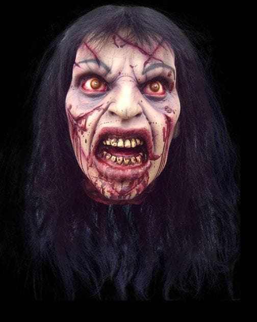  "Bloody Marie Severed Head" HD Studios Halloween Prop