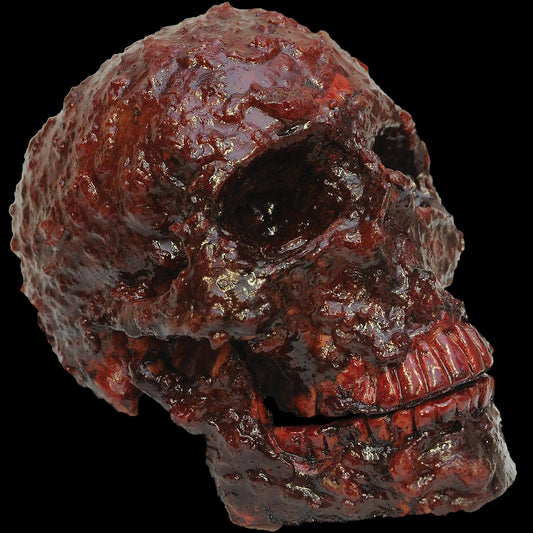  "Bloody Resin Skull" Halloween Prop