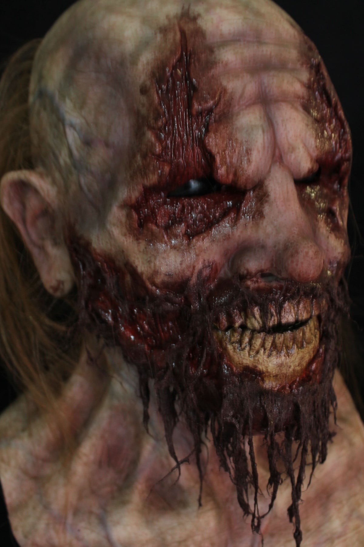  "Brutus The Zombie" Gore Silicone Mask