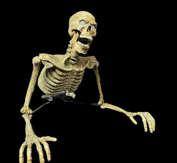  "Creeper" Skeleton Halloween Animatronic