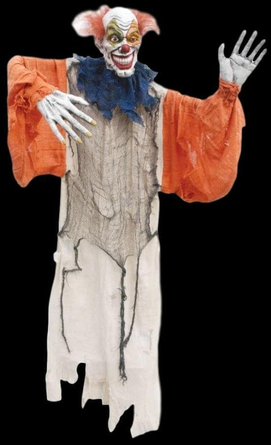  "Creepy Clown" Hanging Halloween Decoration - 60 Inch