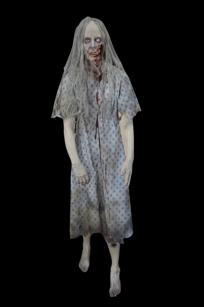  "Creepy Hester Zombie " Professional Full Body Halloween Prop