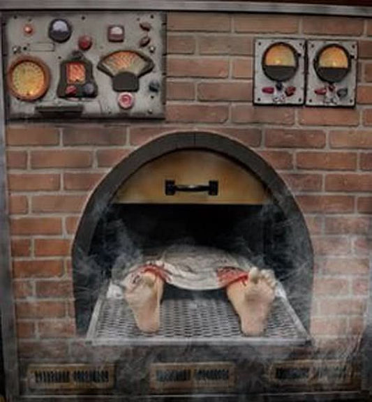  Cremation Oven Halloween Animatronic