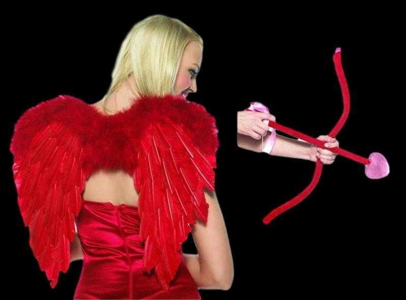  "Cupid Kit W/ Bow, Arrow And Wings" Halloween Costume Accessories