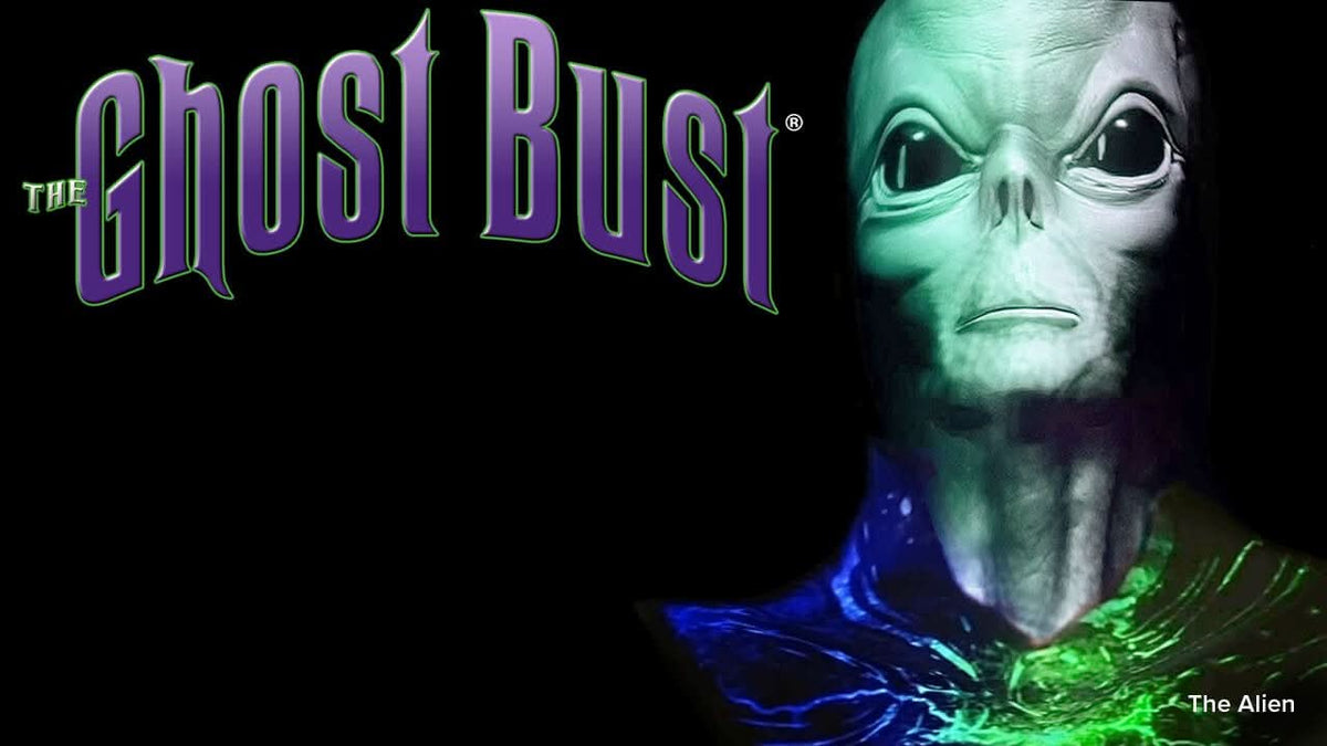  "Ghost Bust - Alien" Animated Haunted Projection Prop
