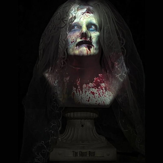  "Ghost Bust - Bride" Animated Haunted Projection Prop
