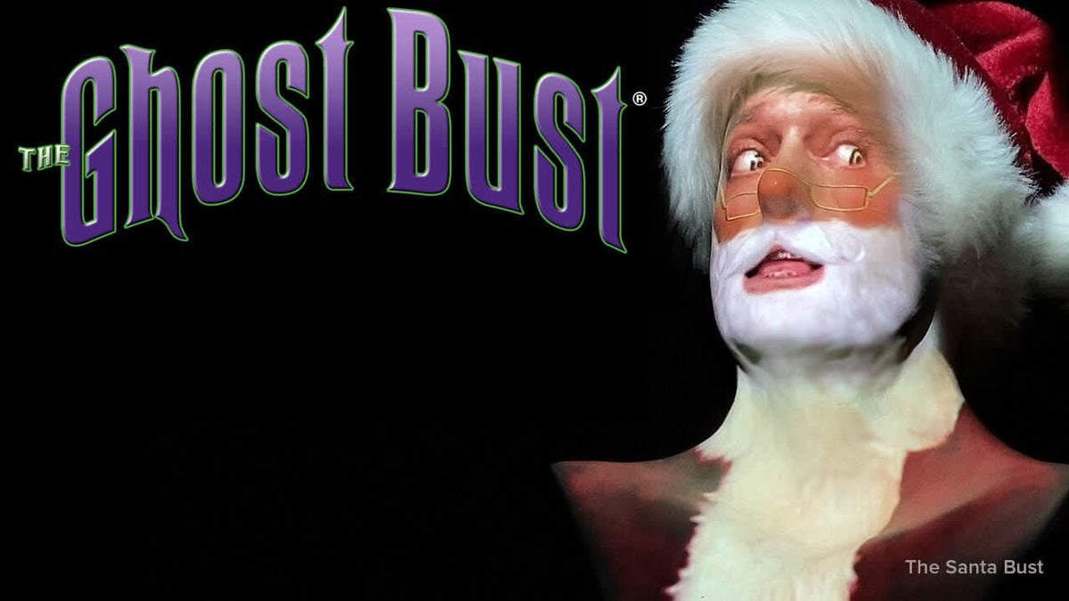  "Ghost Bust - Fright Before Christmas" Animated Haunted Projection Prop