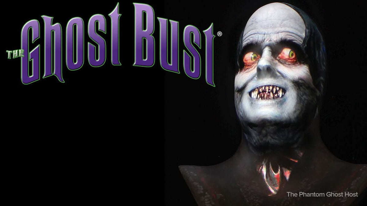  "Ghost Bust - Ghost Host" Animated Haunted Projection Prop