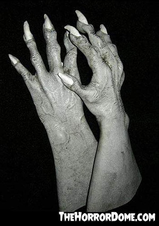  "Ghost Vampire Hands" Deluxe Latex Halloween Costume Gloves