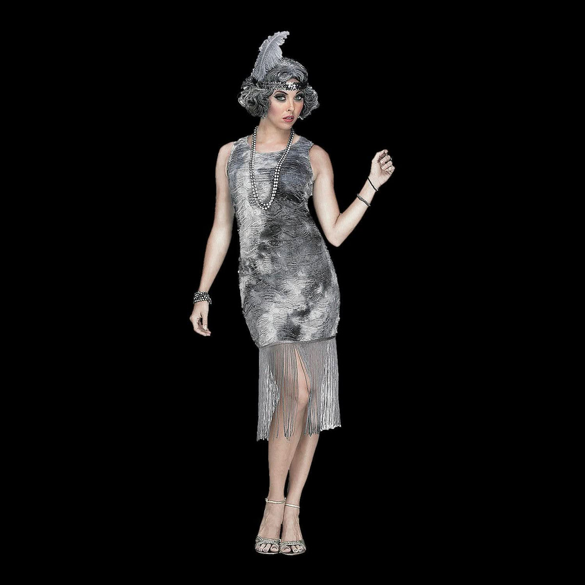  Ghostly Flapper Costume