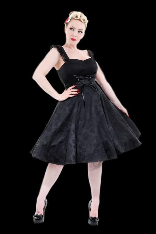  "Gothic Ghoul Dress In Black" HD Hollywood Costume
