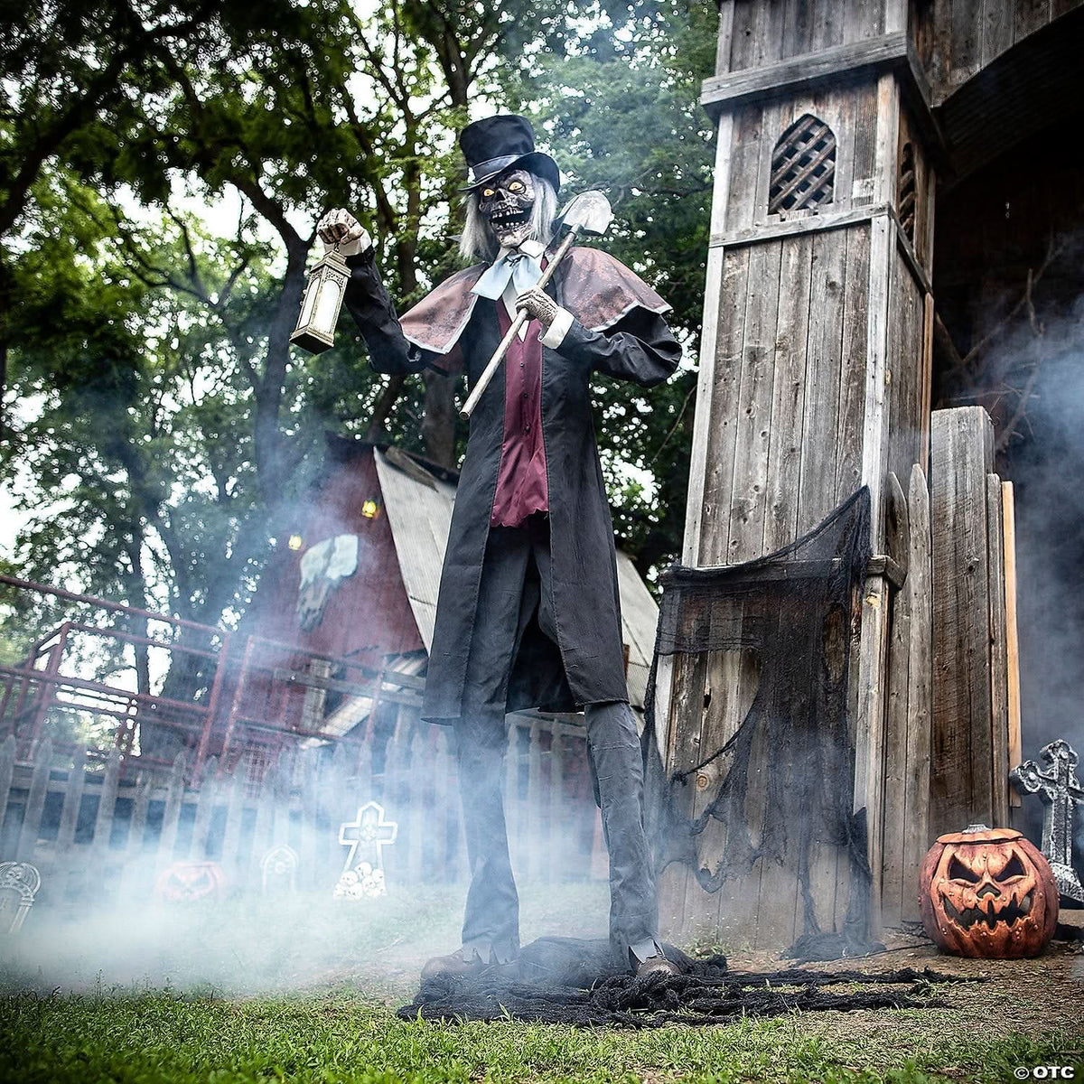  8' "Graveyard Host" Animatronic Decoration