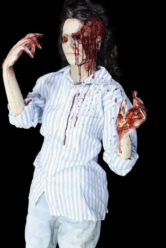  "Gunshot Holly" Professional Full Body Halloween Prop