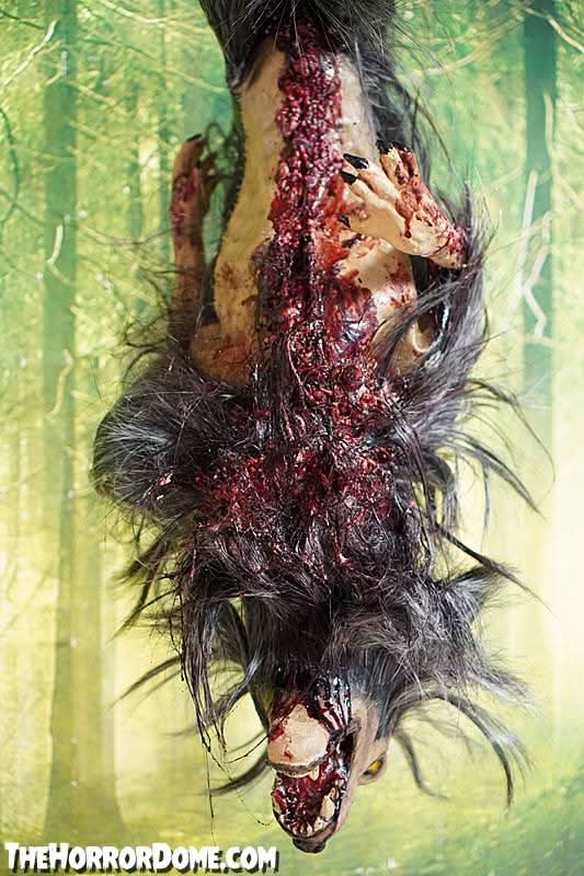  Gutted Baby Werewolf Hanging Prop
