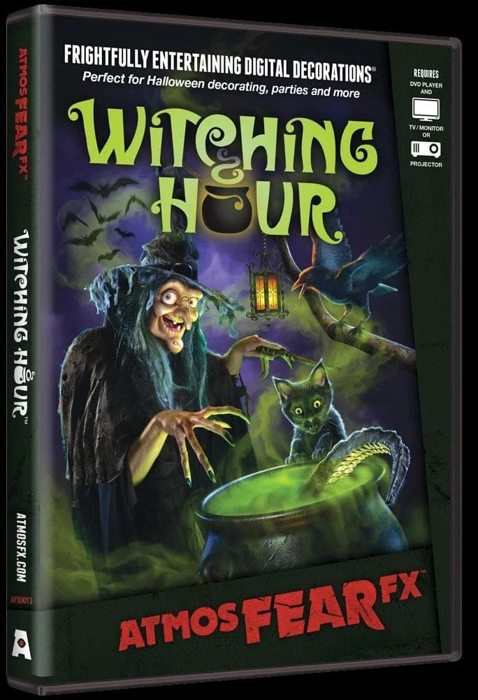  "Horror Effects DVD - Witching Hour" Haunted House Video Effects