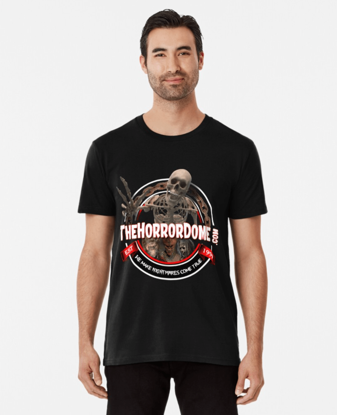  HorrorDome Logo Premium T-Shirt