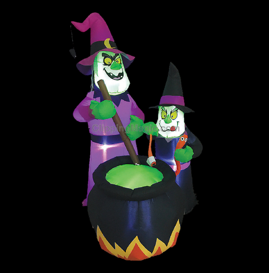  Inflatable Witches Brew Air-Blown Inflatable Halloween Decoration