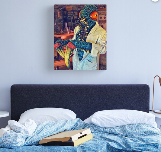  Lab Experiment Canvas Print