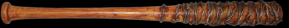  "Lucille - Negan's Bat From The Walking Dead" Horror Weapon Halloween Prop