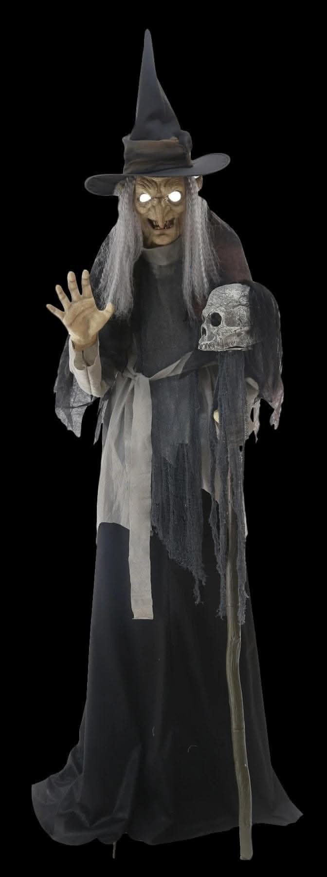  "Lunging Haggard Witch" Animatronic Decoration