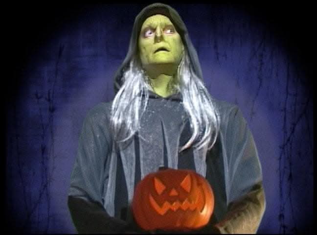  "Man-imations - Witch" Animated Mannequin Halloween Prop