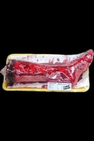  "Meat Market - Leg" Bloody Human Body Part Prop