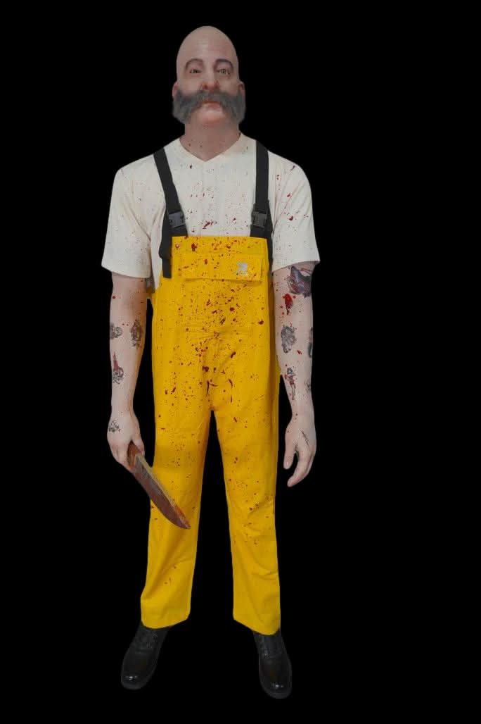  "Meatpacker Carl" Professional Full Body Halloween Prop