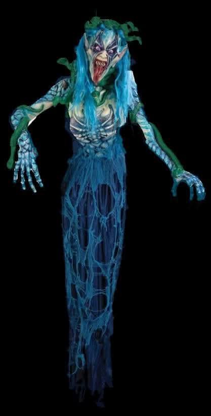  "Medusa" Hanging Monster Halloween Prop