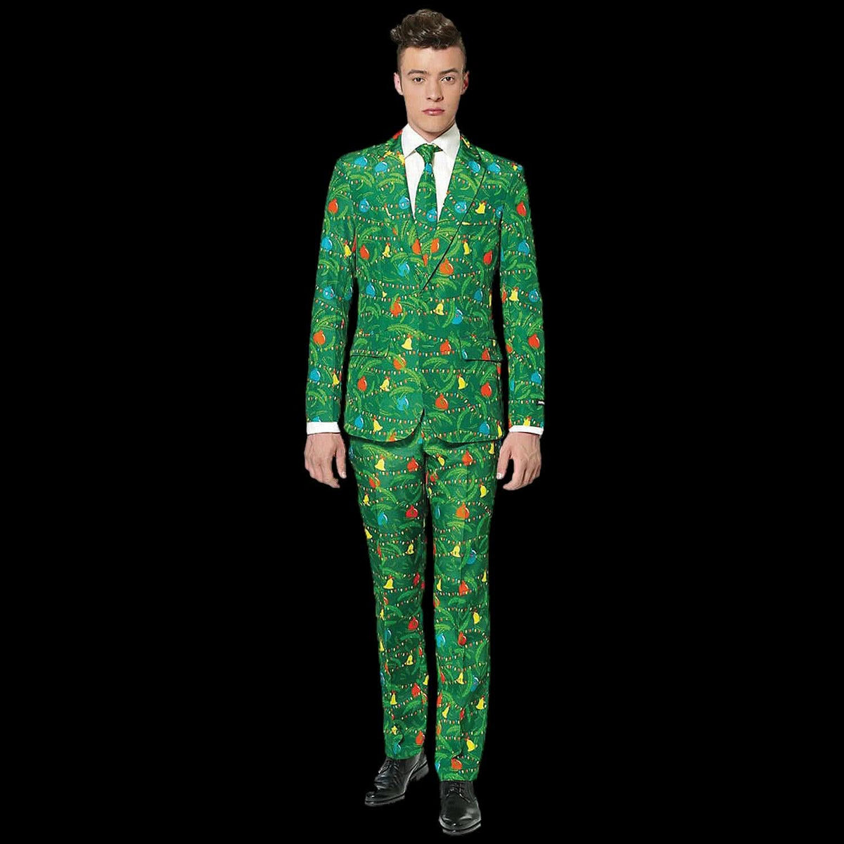 Men’s Green Christmas Tree Suit