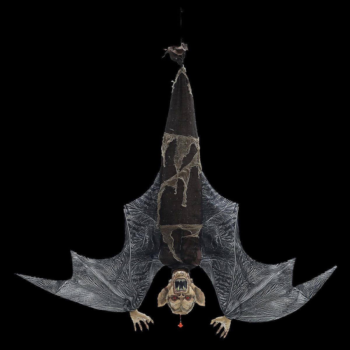  Menacing Hanging Bat Halloween Decoration
