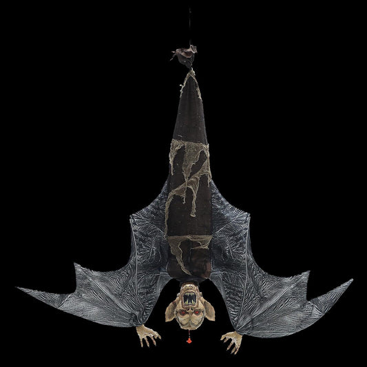  Menacing Hanging Bat Halloween Decoration