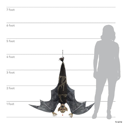  Menacing Hanging Bat Halloween Decoration
