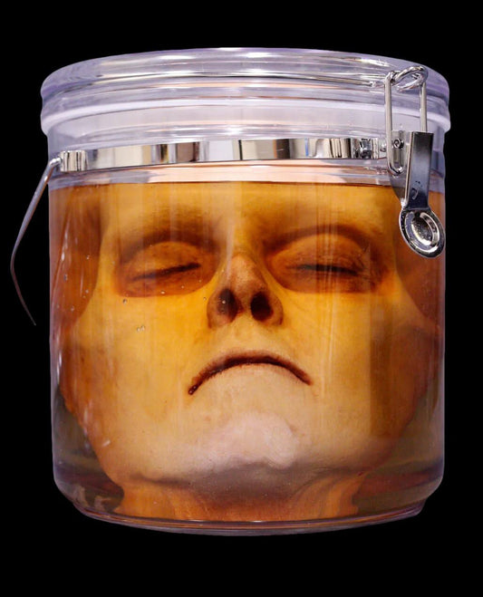  Morgan Face Specimen Jar Halloween Prop