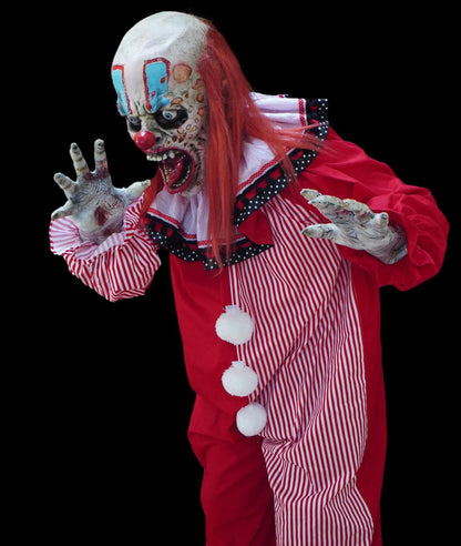  "Professional Movie Clown Suit In Red" Costume