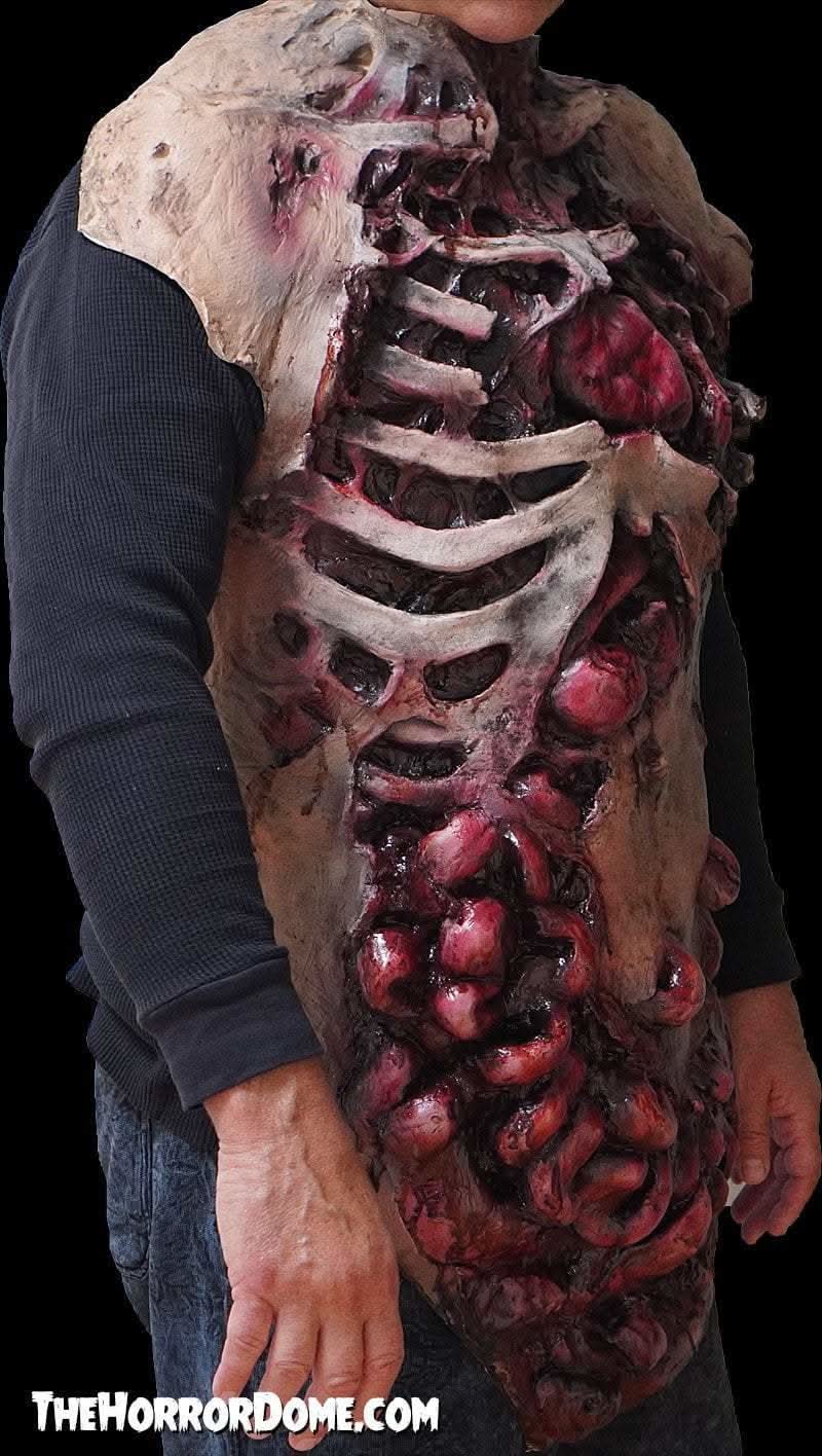  Movie Quality Gutted Zombie Chest" Halloween Costume Accessory