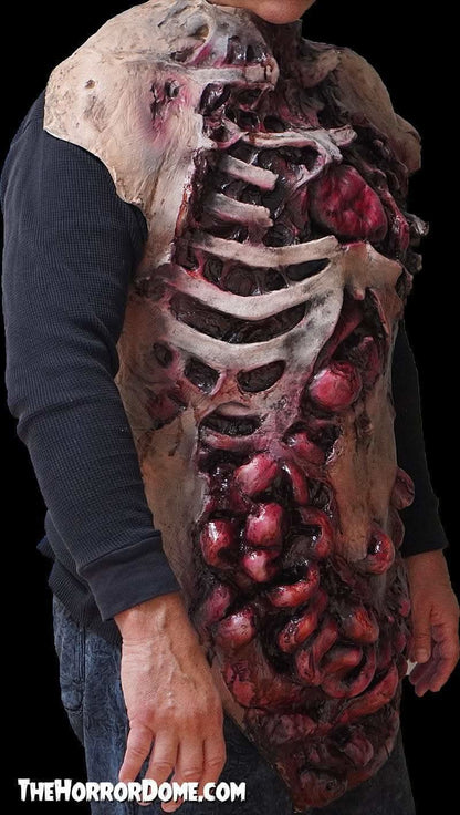  Movie Quality Gutted Zombie Chest" Halloween Costume Accessory